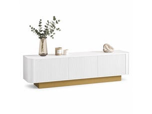 Meuble tv coloris blanc 170 cm LPOSPI  