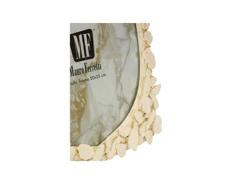  Cadre photo papillons farfalla 20x25cm crème  - Conforama D