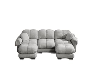 Pouf / repose pied SANS MARQUE SF20260031033 gris