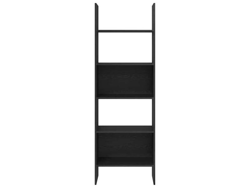 Bibliothèque 5 niveaux, armoire à livres 60 x 35 x 180 cm bois d'ingénierie shl9033 - Conforama E