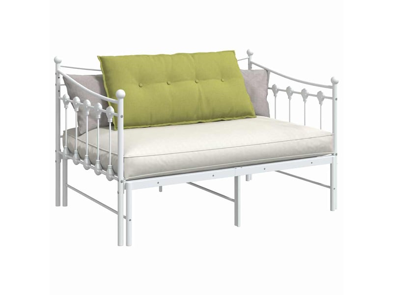 Coussin de dos, coussin de dossier vert clair 100 x 19 x 50 cm tissu cf55036 - Conforama C