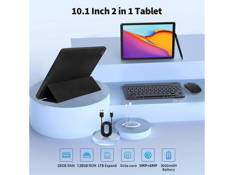  Tablette tactile 10 ips android 15 octa-core 24 go ram 128 go rom 413542_AAAPO14303_6_DROPFR - Conforama E