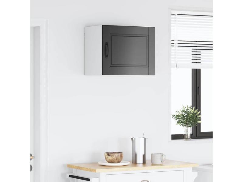  Meuble mural de cuisine, armoire de cuisine noir 50x31x40cm bois d'ingénierie shl9940  - Conforama D