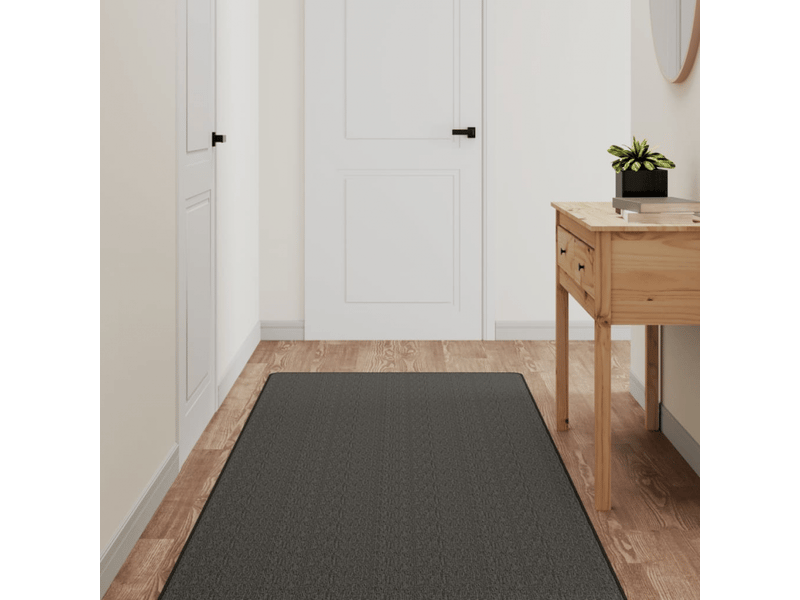  Tapis de couloir aspect sisal gris anthracite 80x150 cm - comfortxl 355779 - Conforama B