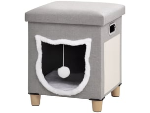 Pouf / repose pied PANGIVO  gris