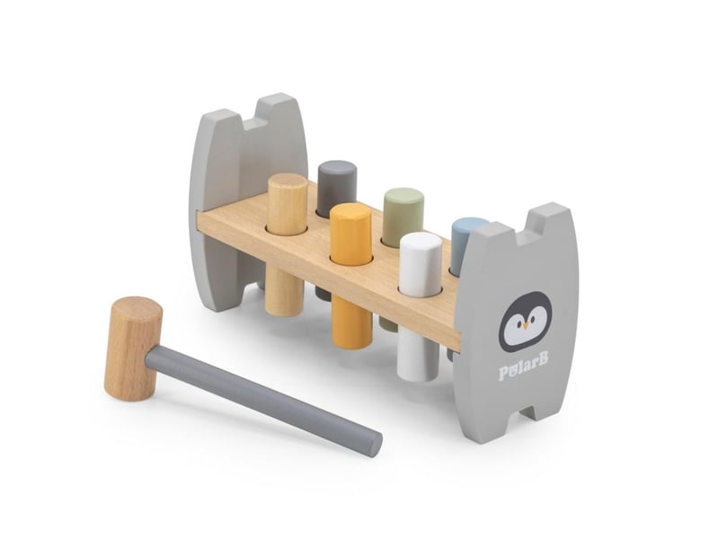  Jeu de marteau viga 44207 polarb - pingouin à chevilles 6971608442070 - Conforama B
