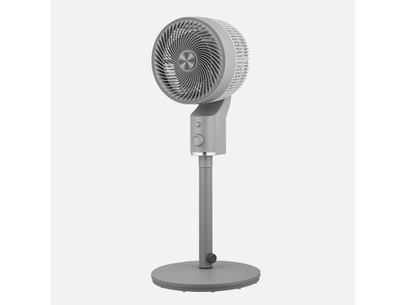  Ventilateur sur pied fabrilamp talamo 50 w 3 vitesses gris cromo 236741045 - Conforama C