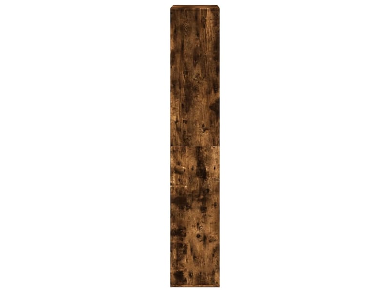  Bibliothèque, étagère de rangement chêne fumé 100x33x187,5 cm bois d'ingénierie  - Conforama D