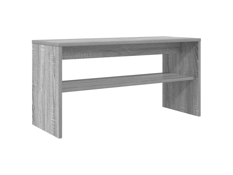  Meuble tv - banc tv - meuble de rangement 80 x 30 x 40 cm gris sonoma bois d'ingénierie  - Conforama A