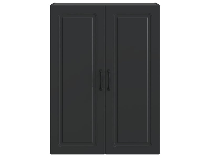  Armoire murale salon, meuble de rangement 66 x 34,5 x 90 cm bois d'ingénierie noir shl4888  - Conforama D