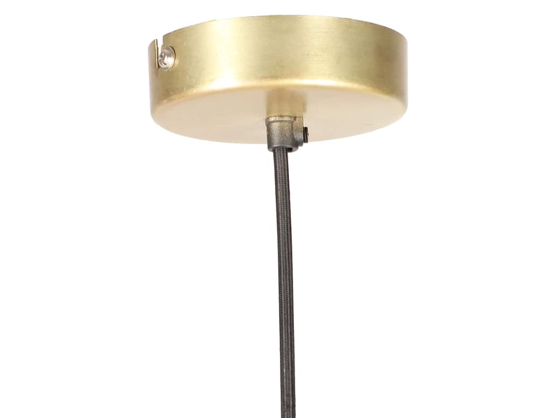  Lampe suspendue, suspension luminaire 25 w laiton rond 28,5 cm e27  - Conforama E