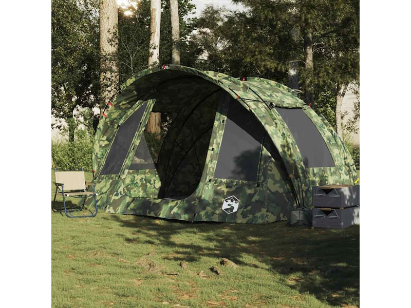  Tente de pêche, tente de camping 2 personnes camouflage imperméable shl7194  - Conforama C