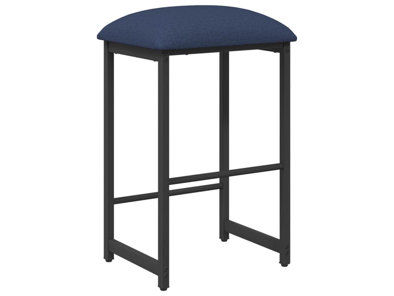  Tabouret de bar, chaise de bar bleu 40x32x64 cm bois d'ingénierie shl35386  - Conforama A