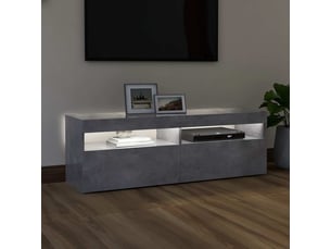 Meuble tv coloris gris 120 cm <strong></strong> <strong></strong>