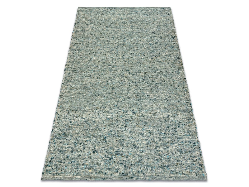  Tapis nepal lagoon ii turquoise mélange - laine, double face, naturel 160x220 cm  - Conforama A