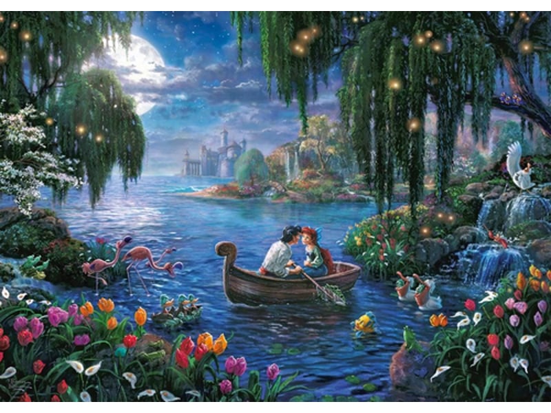  Puzzle 1000 pcs la petite sirene 57370 - Conforama B
