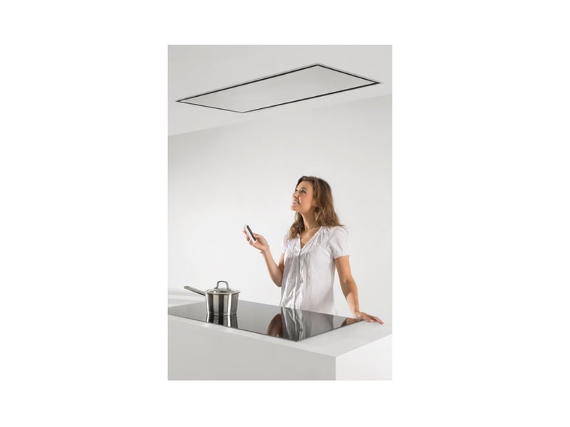 Novy - hotte de plafond sans moteur 90cm inox 6838 - pureline 6838 - Conforama C