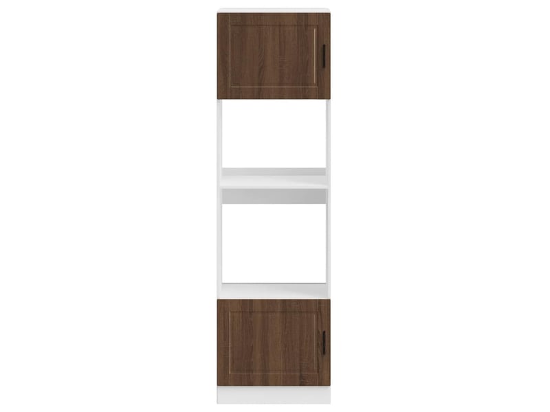  Meuble de rangement, armoires de four porto chêne marron bois d'ingénierie  - Conforama D