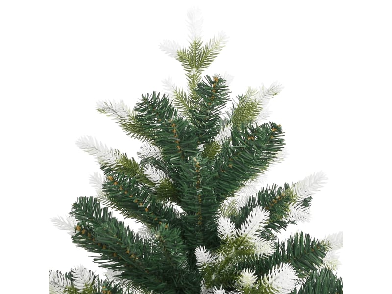  Sapin de noël - arbre de noël artificiel à charnières avec neige floquée 180 cm  - Conforama E