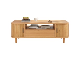 Table basse  coloris naturel   - 50 cmx100 cm