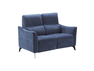 Canapé droit fixe <strong>ALTOBUY</strong> <strong>GARIOS</strong> 2 places Polyester bleu