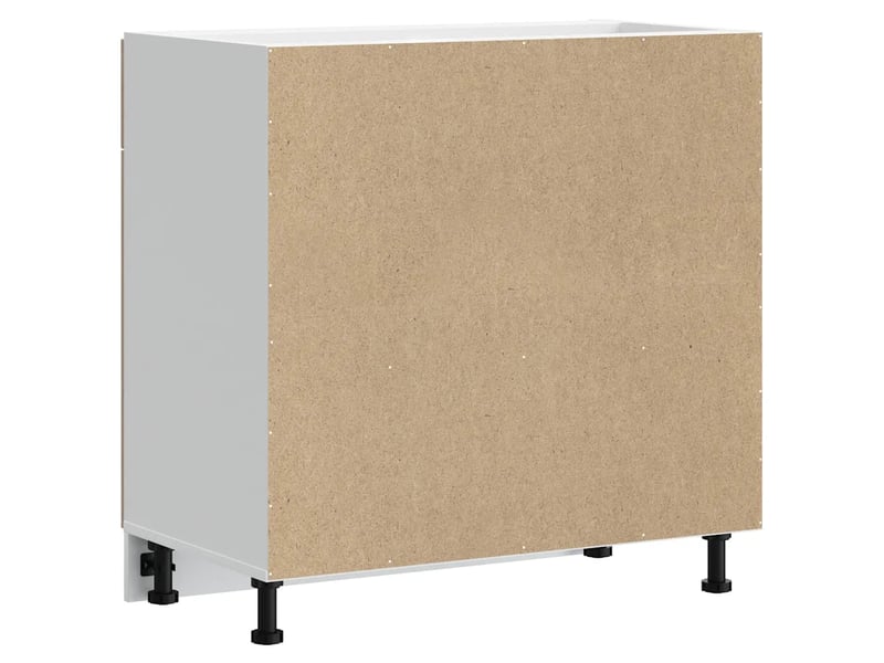  Armoire de cuisine lucca bois ingénierie 80 x 46 x 81,5 cm grand espace de rangement moderne en bois chêne sonoma 02_0050095  - Conforama E