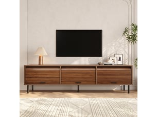 Meuble tv coloris bois foncé 40 cm <strong>URBAN MEUBLE</strong>  <strong></strong>