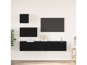 Meuble tv coloris noir 30.5 cm <strong></strong>  <strong></strong>