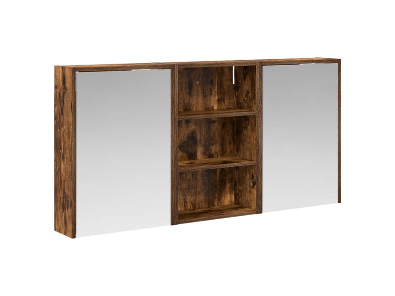  Ensemble de meubles de salle de bain 3 pcs 126x16x62.5 cm shl4528  - Conforama A