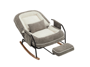 Fauteuil relax manuel DUBOISDESIGN Tissu / Microfibre gris