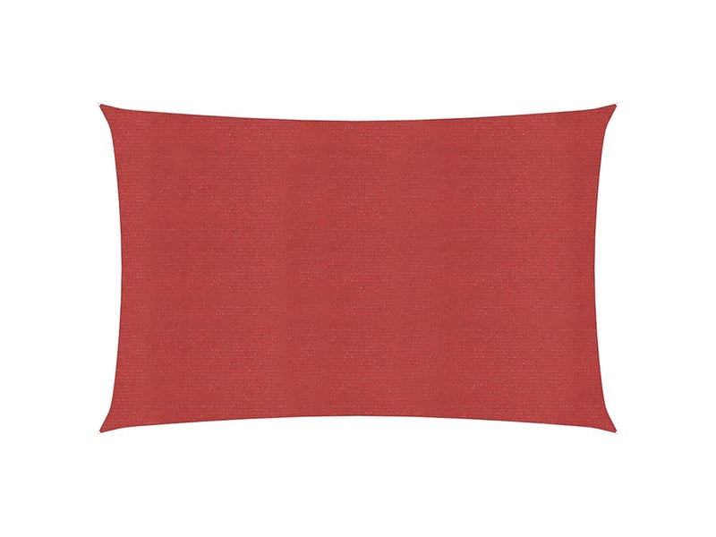  Voile d'ombrage - voile d'ombre - voile parasol 160 gm² rouge 2,5x4,5 m pehd  - Conforama A