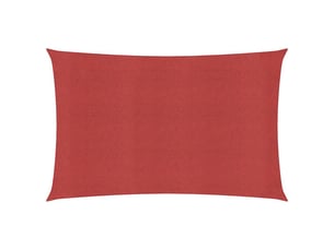 Voile d'ombrage - voile d'ombre - voile parasol 160 gm² rouge 2,5x4,5 m pehd