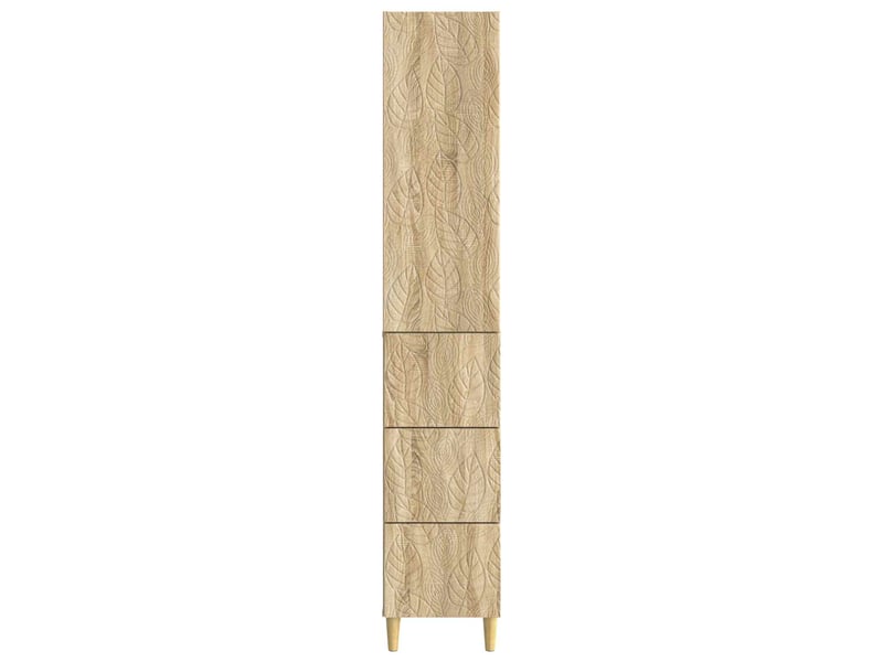 Ensemble de meubles 2 pcs, rangement de salon 33 x 34,5 x 90 cm bois d'ingénierie shl4243 - Conforama E