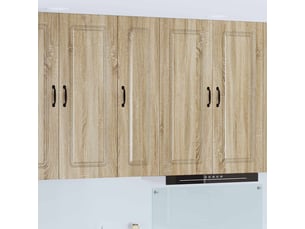 Meuble mural de cuisine | armoire de cuisine chêne sonoma 30x31x100cm