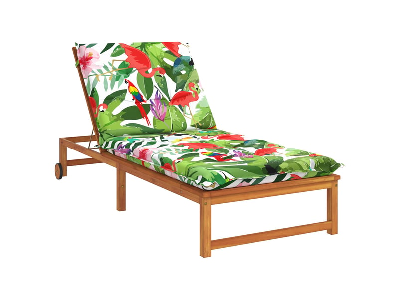  Coussin de transat, coussin pour bain de soleil gemert 100 % polyester multicolore cf56167  - Conforama C