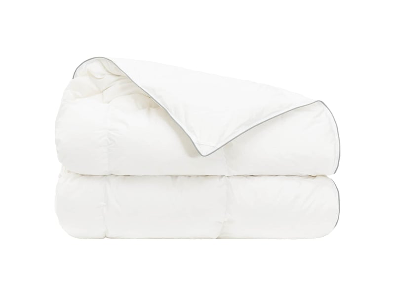  Couette - duvet fulda 152 x 203 cm 4 saisons 210 gsm blanc  - Conforama E