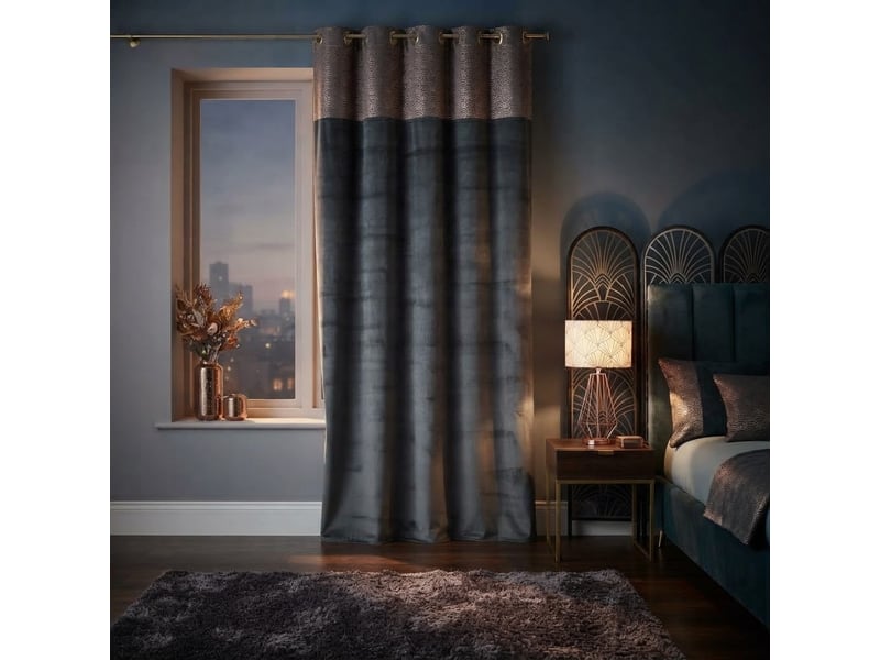  Rideau a oeillets velours duchesse  - Conforama E