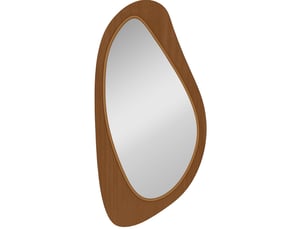Miroir rectangulaire à fixer coloris naturel <strong>FLORAGRACE</strong>  <strong></strong> - 91.5 cm x 45 cm