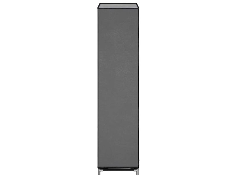  Meuble à chaussure | armoire à chaussures avec housse gris 58x28x106 cm tissu  - Conforama E