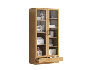Vitrine coloris naturel <strong>VIVRYN</strong> <strong></strong> - x