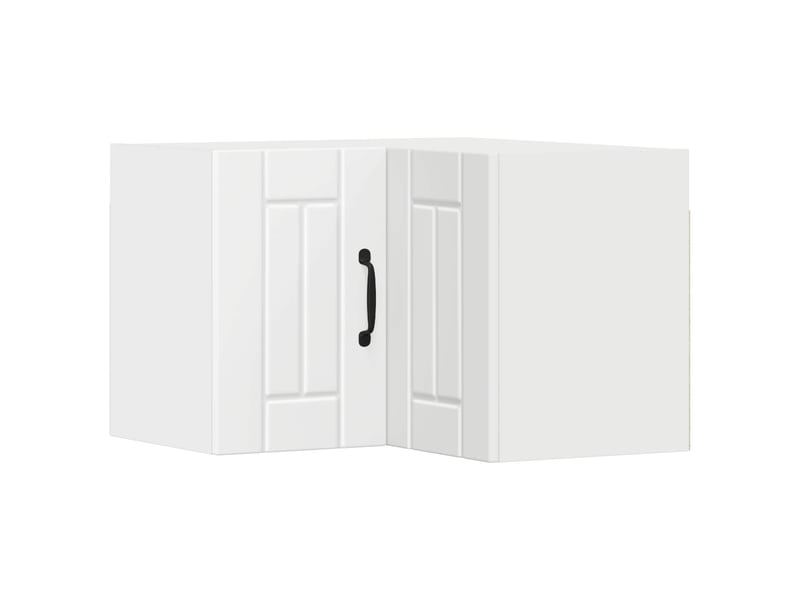 Meuble mural de cuisine, armoire d'angle cuisine lucca blanc 57x57x40cm  - Conforama A