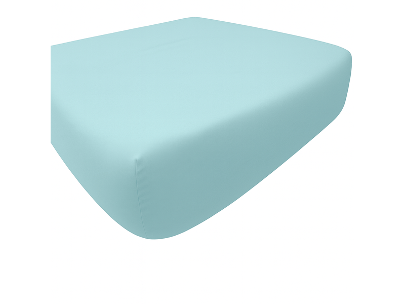 Drap housse microfibre DH_MICRO_BLUECLOU_160 - Conforama E