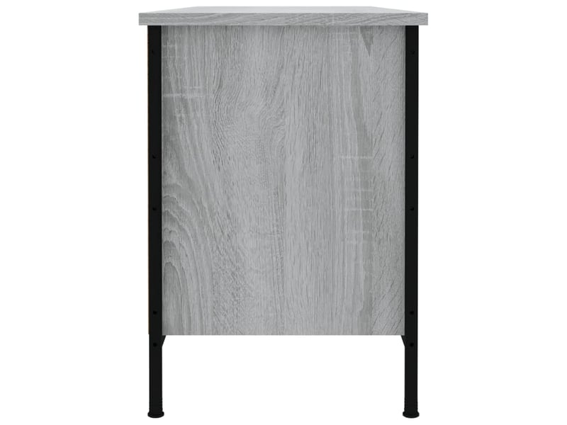  Meuble à chaussures, cabinet à chaussures sonoma gris 100x35x50cm  - Conforama E