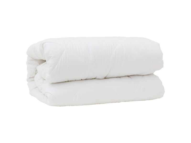  Couette avec oreillers avec oreiller 3 pièces - duvet blanc microfibre  - Conforama D