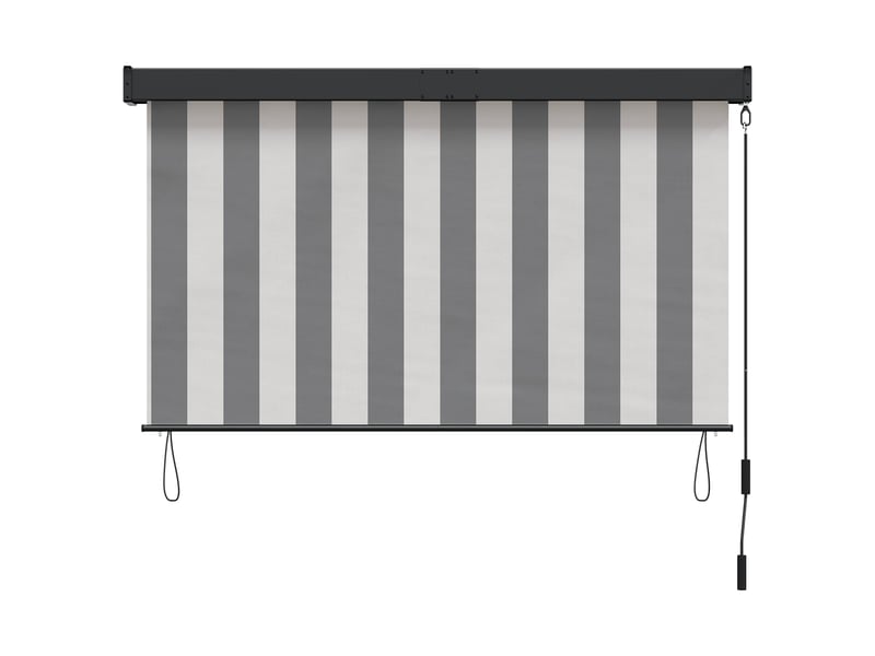  Store enrouleur, store à rouleau anthracite et blanc 100 x 250 cm cf44948  - Conforama C