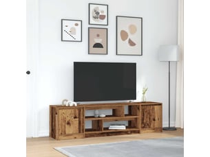 Meuble tv coloris marron 188.5 cm <strong></strong>  <strong></strong>
