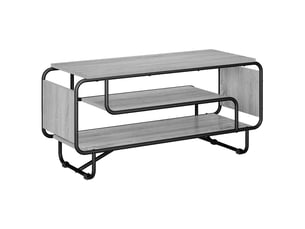 Meuble tv coloris gris  <strong></strong>  <strong></strong>
