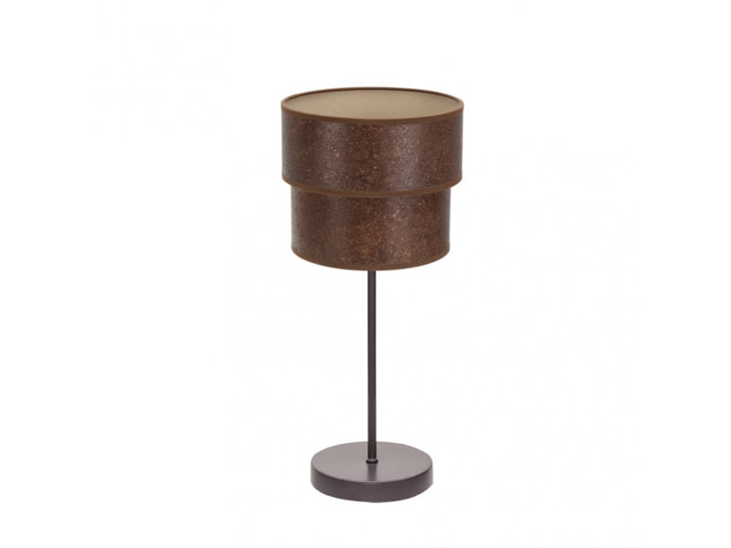  Lampe à poser fabrilamp smile e14 coloris marron oxyde 44 x 18 x 18 cm 175371017 - Conforama A