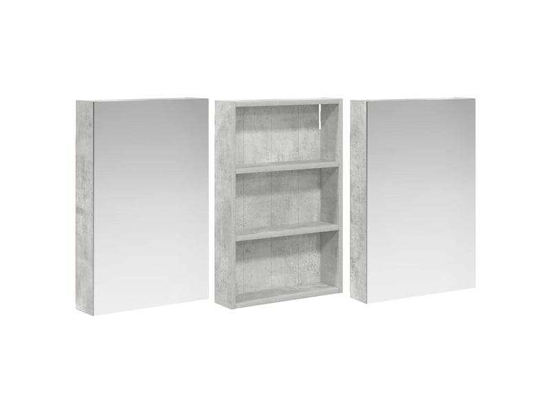  Ensemble de meubles de salle de bain 3 pcs 120x10.5x60.5 cm shl9422  - Conforama E