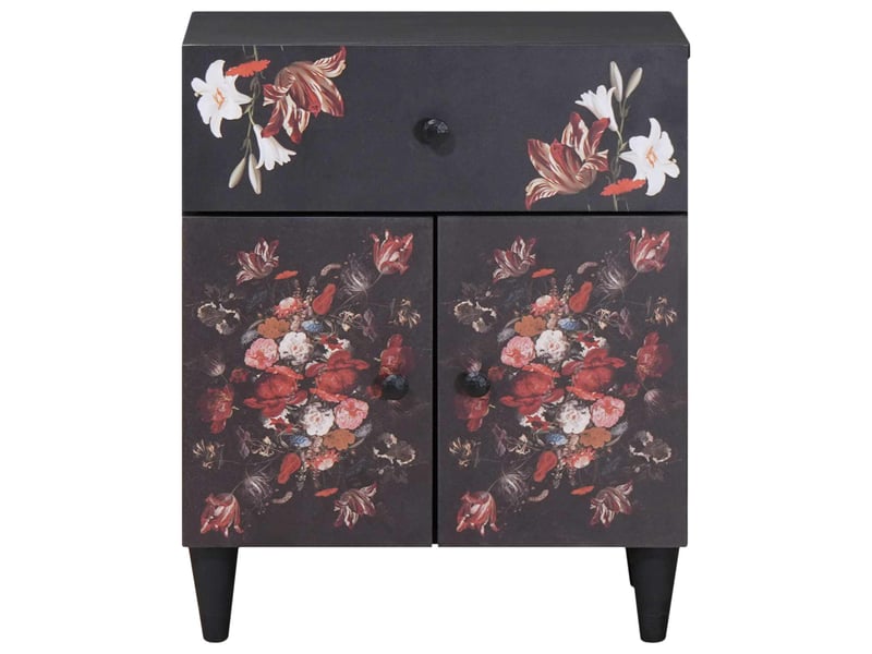  Table de chevet - cabinet de chevet - table de nuit multicolore 50 x 33 x 60 cm  - Conforama B